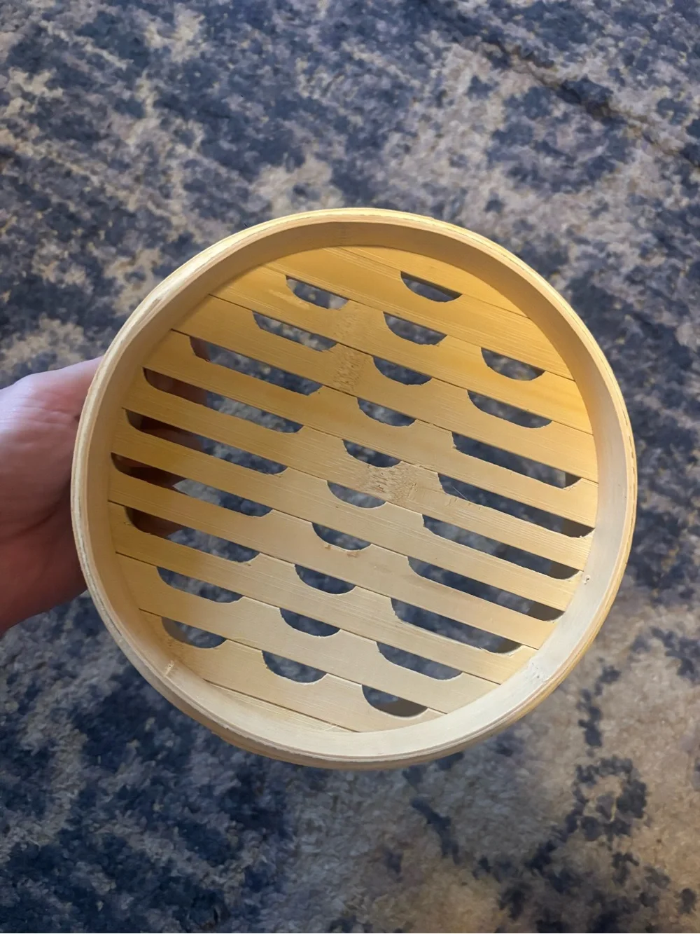 Bamboo Steamer Basket - Natural Light Wood